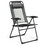 Costway 27846931 4 Pieces Patio Garden Adjustable Reclining Folding Chairs with Headrest-Gray