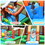 Costway 93674125 Kids Inflatable Bounce House Jumping Castle Slide Climber Bouncer with 550W Blower