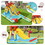 Costway 94716852 7-in-1 Inflatable Dual Slide Water Park Bounce House With 750 Blower