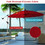 Costway 72468301 10 Feet Patio Offset Umbrella Market Hanging Umbrella for Backyard Poolside Lawn Garden-Dark Red