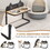 Costway 25134798 Elevated Pet Feeder with 2 Stainless Steel Bowls for Cats and Small and Medium Dogs