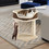 Costway 24659871 Multi-Level Cat Climbing Tree with Scratching Posts and Large Plush Perch-Beige