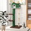 Costway 19345286 Multi-level Cat Tree with Condo andand Anti-tipping Device-Green