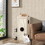 Costway 83429567 39" Tall Cat Condo with Scratching Posts and 3 Hideaways and 4 Soft Plush Cushions-Natural