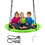 Costway 10239487 40 Inch Flying Saucer Tree Swing Indoor Outdoor Play Set-Green