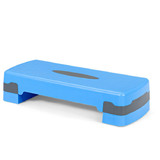 Costway 10872456 26 Inch Height Adjustable Aerobic Exercise Step Deck with Non-Slip Surface-Blue