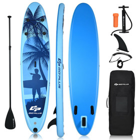 Costway 30614297 Adult Youth  Inflatable Stand Up Paddle Board-L