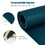 Costway 87914603 Large Yoga Mat 6' x 4' x 8 mm Thick Workout Mats-Blue