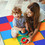 Costway 23159068 58 Inch Toddler Foam Play Mat Baby Folding Activity Floor Mat