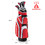 Costway 46078325 10 Pieces Ladies Complete Golf Club Set with Alloy Driver-Red