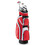Costway 46078325 10 Pieces Ladies Complete Golf Club Set with Alloy Driver-Red