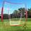 Costway 76928034 Portable Practice Net Kit with 3 Carrying Bags -Red