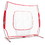 Costway 76928034 Portable Practice Net Kit with 3 Carrying Bags -Red