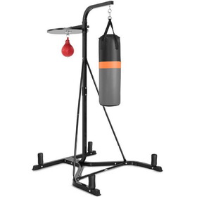 Costway 61239584 Heavy Duty Boxing Punching Stand With Heavy Bag