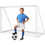Costway 04526137 6 x 4 Feet Soccer Goal with Strong UPVC Frame