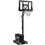 Costway 75698134 Portable Basketball Hoop with 8 to 10 Feet 5-Level Height Adjustable