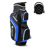 Costway Golf Cart Bag with 14 Way Top Dividers-Blue