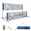 Costway 61483259 10/14 Feet Adjustable Badminton Net Stand with Portable Carry Bag-10 Feet