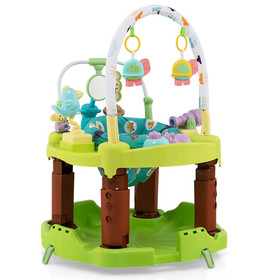 Costway 28549163 3-in-1 Baby Activity Center with 3-position for 0-24 Months-Green