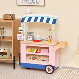 Costway 49218736 Toy Cart Play Set with POS Machine and Lovely Scale