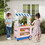 Costway 49218736 Toy Cart Play Set with POS Machine and Lovely Scale