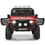 Costway 51746209 12V Kids Remote Control Electric  Ride On Truck Car with Lights and Music -Red