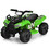 Costway 83156927 6V Kids ATV Quad Electric Ride On Car with LED Light and MP3-Green