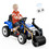 Costway 13592684 12V Kids Ride on Road Roller with 2.4G Remote Control-Blue