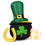 Costway 53284769 5 Feet St Patrick's Day Inflatable Decoration with Leprechaun Hat