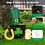 Costway 53284769 5 Feet St Patrick's Day Inflatable Decoration with Leprechaun Hat
