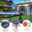 Costway 76581349 12/14/15/16 Feet Outdoor Recreational Trampoline with Enclosure Net-12 ft