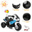 Costway 48927063 6V Kids 3 Wheels Riding BMW Licensed Electric Motorcycle-Blue