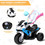 Costway 48927063 6V Kids 3 Wheels Riding BMW Licensed Electric Motorcycle-Blue