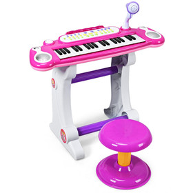Costway 97301248 37 Key Electronic Keyboard Kids Toy Piano