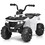 Costway 63781094 6V Battery Powered Kids Electric Ride on ATV-White