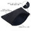 Aspire 60-Pack Black Zipper Bag, Travel Makeup Bag, Heavy Duty Canvas Lined Bag, 6-3/4" x 4-3/4"