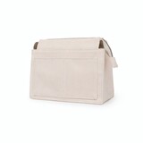 Aspire Tote Organizer Insert Bag Soft Bucket Shape Cotton Canvas Organizer for Handbags Multiple Compartments
