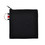 Aspire 60-Pack Black DIY Canvas Coin Purses, 4-1/4 x 4-1/4 Inch Zipper Pouches