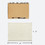 Aspire 6-Pack Canvas Document Bag, 11-3/4 x 9-1/2 Inch Cosmetic Makeup Zipper Bag, Natural Bag with Black Zipper