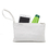 Aspire 30-Pack White Cotton Canvas Zipper Bags, 7 x 4-3/4 Inch Wristlet Pouches