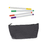 Aspire 30-Pack Cotton Canvas Zipper Bags, Travel Organizer Bag 7 3/4 x 3 1/8 Inches - Mixed