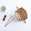Aspire Waterproof Travel Makeup Bag with Double Zipper Pullers
