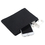 Aspire 30-Pack Canvas Zipper Pouch, 7" x 5" Makeup Bag, Back to School Supplies - Black