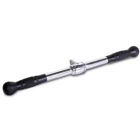 CAP MBR-020R Revolving Straight Bar with Rubber Handgrips, 20 in