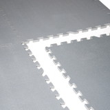 CAP MT-1206Y 6-Piece Foam Tile Flooring with Yoga Mat Texture