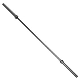CAP OBT-60B Deluxe Olympic Bar with Bronze Bushings, Black, 57 in