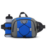 Muka Hiking Fanny Pack Large Waist Bag with Bottle Holder, Crossbody Bag for Men and Women, Ideal for Camping, Fishing, and Outdoor Use