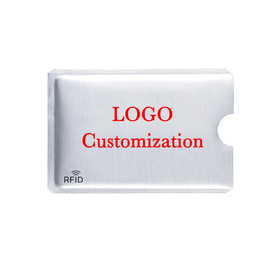 GOGO 100PCS Customize RFID Blocking Card Sleeves Anti Theft Credit Card Protector