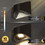 Classy Caps DLS900B Black Stainless Steel Deck & Wall Light