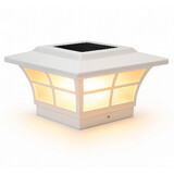 Classy Caps SLO85 Prestige Solar Post Cap - White